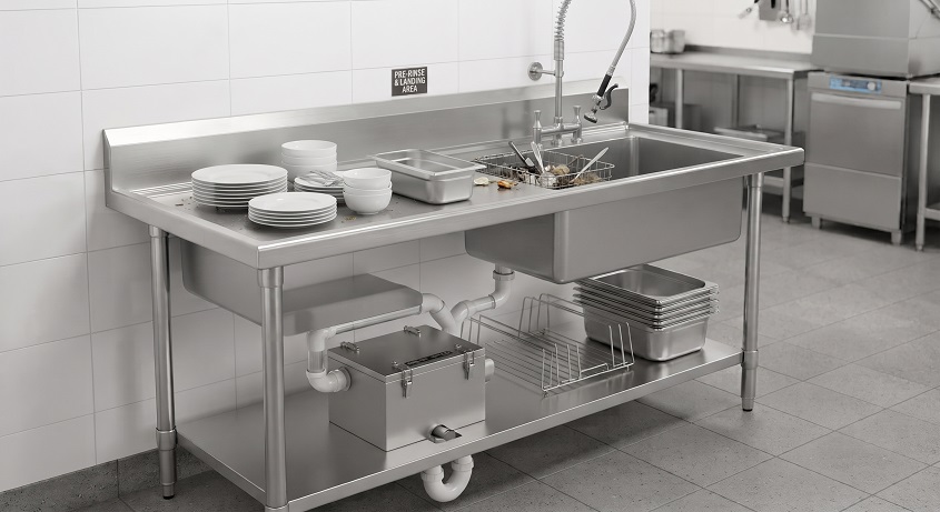 Dirty Table & Pre-Rinse Sink