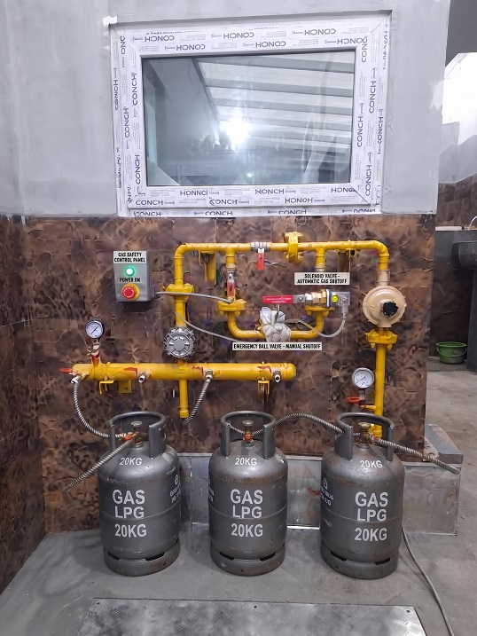 Central Manifold & Regulator