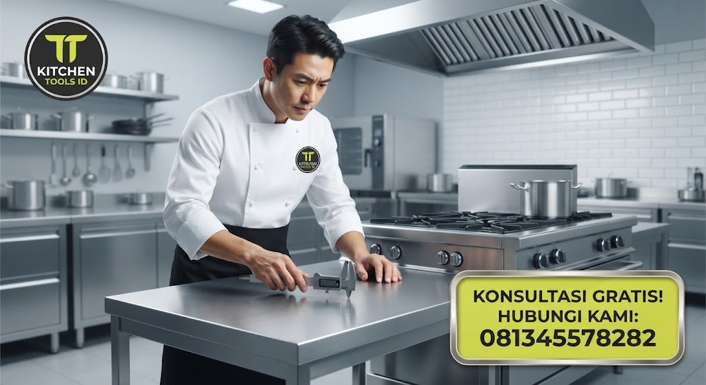 Tips Perawatan dan Pembersihan Perangkat Dapur Stainless Agar Tidak Mudah Berkarat