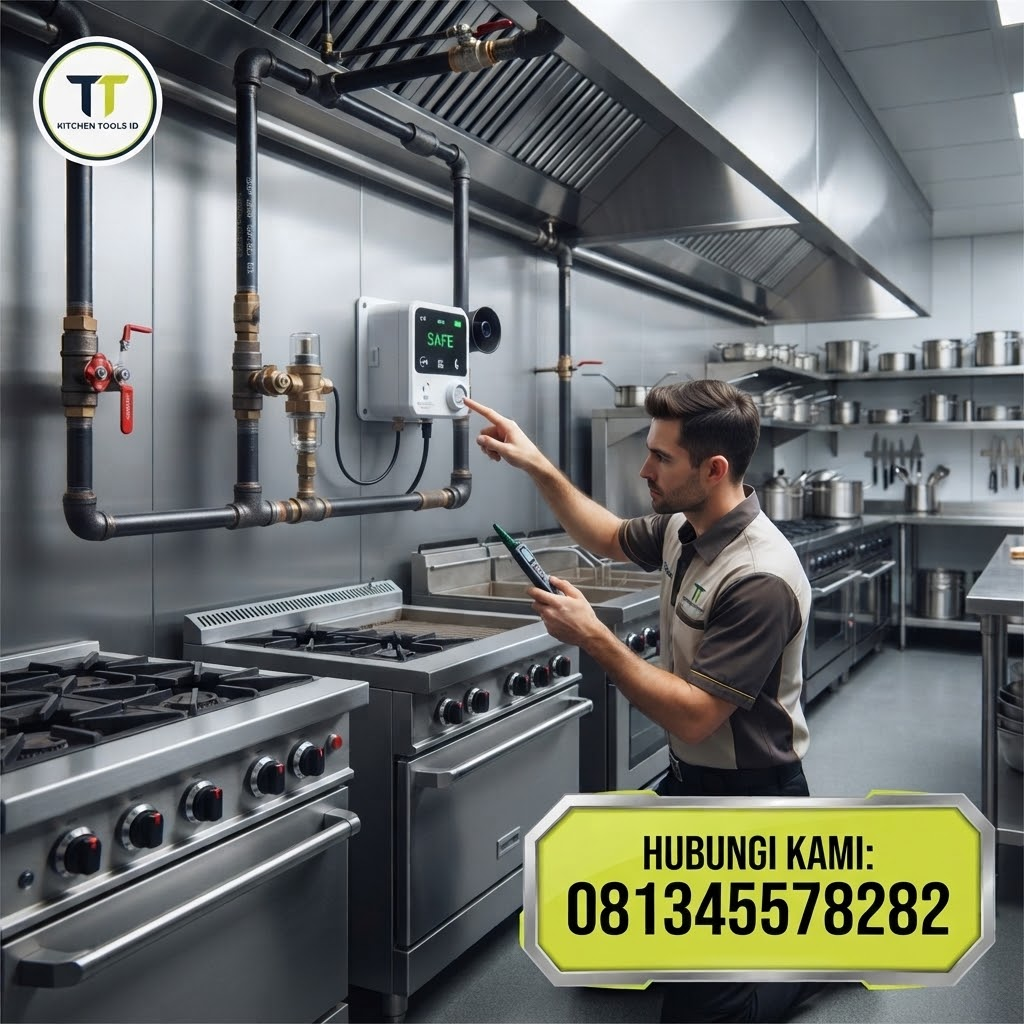 Fabrikasi Kustom Stainless Steel untuk Dapur Restoran Profesional